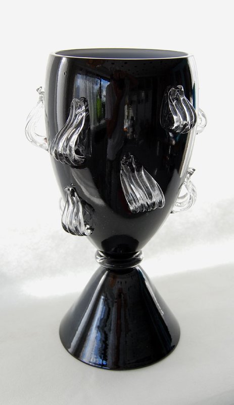 Richard Rooze for Oljos Glass | Super Cup 'Falling Leaves'
