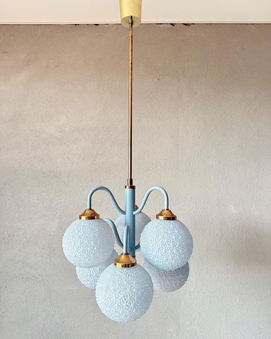 Vintage spoetnik hanglamp