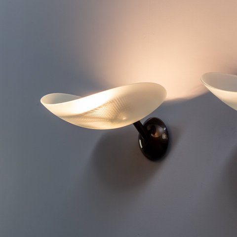 Artemide ‘Tobe 35 Parete” wandlamp door Ernesto Gismondi, set