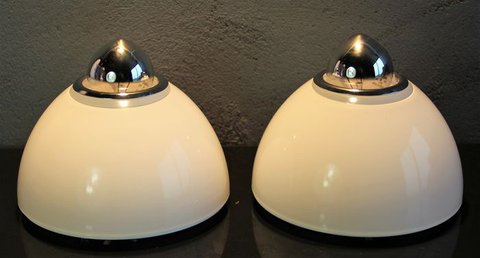 2x Artemide Tilos 150 design lamp Ernesto Gismondi