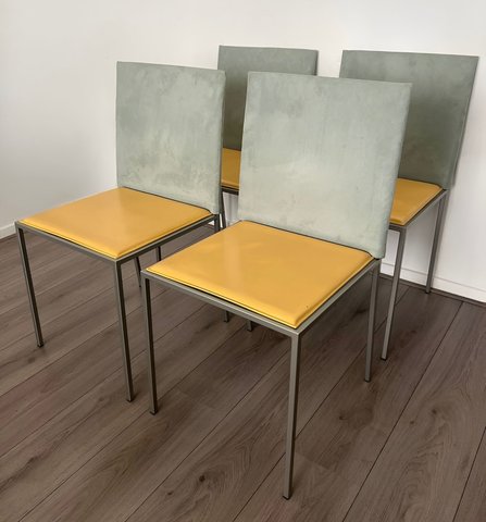 4x Calligaris design dining room chair