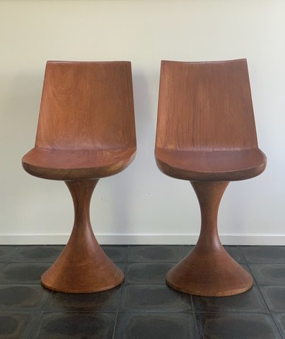 2x Vintage stoel
