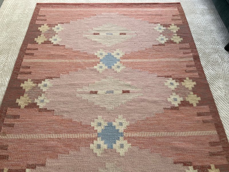 Vintage rug by Ingegerd Silow