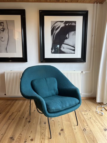 Womb Chair, frühe Ausgabe von Eero Saarinen für Knoll