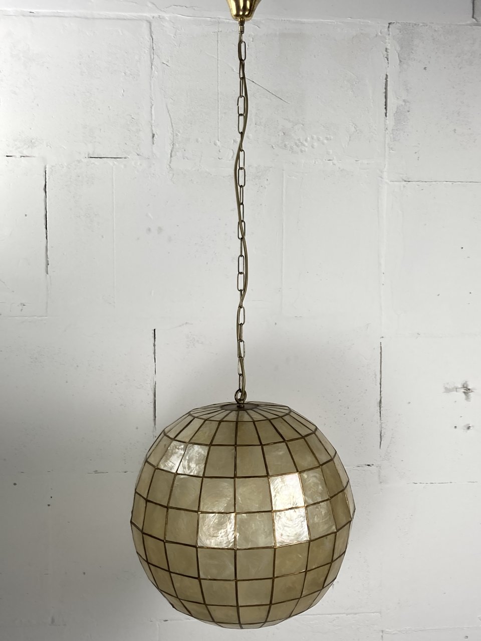Image 13 of Feldman Capiz shell lamp