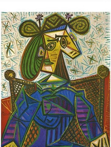 Pablo Picasso - Femme Assise Dans un Fauteuil von 1941