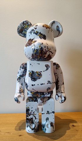 Jackson Pollock - Bearbrick Medicom Toy - 1000% (Large)