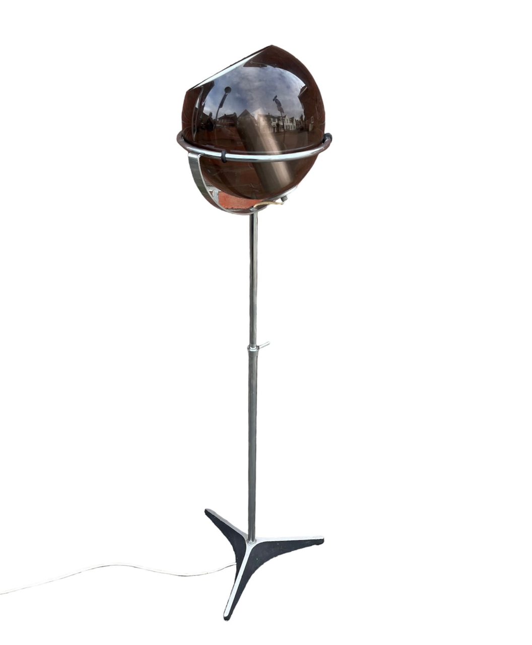 Image 1 of Floor lamp Globe 1960 Frank Ligtelijn for Raak