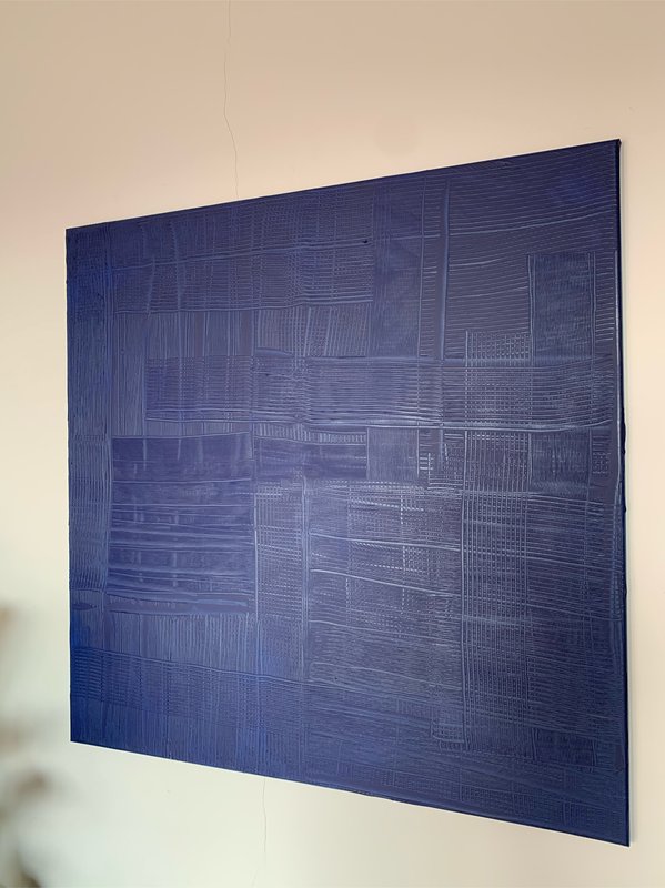 Liesbet Neesen, Big blue Matt schilderij