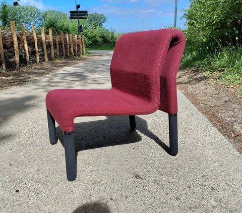 Vintage Italiaanse design fauteuil