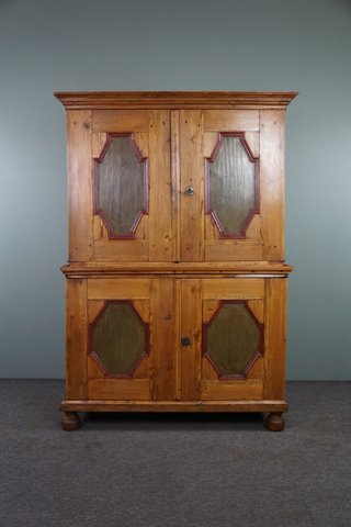 Sideboard with painted doors
