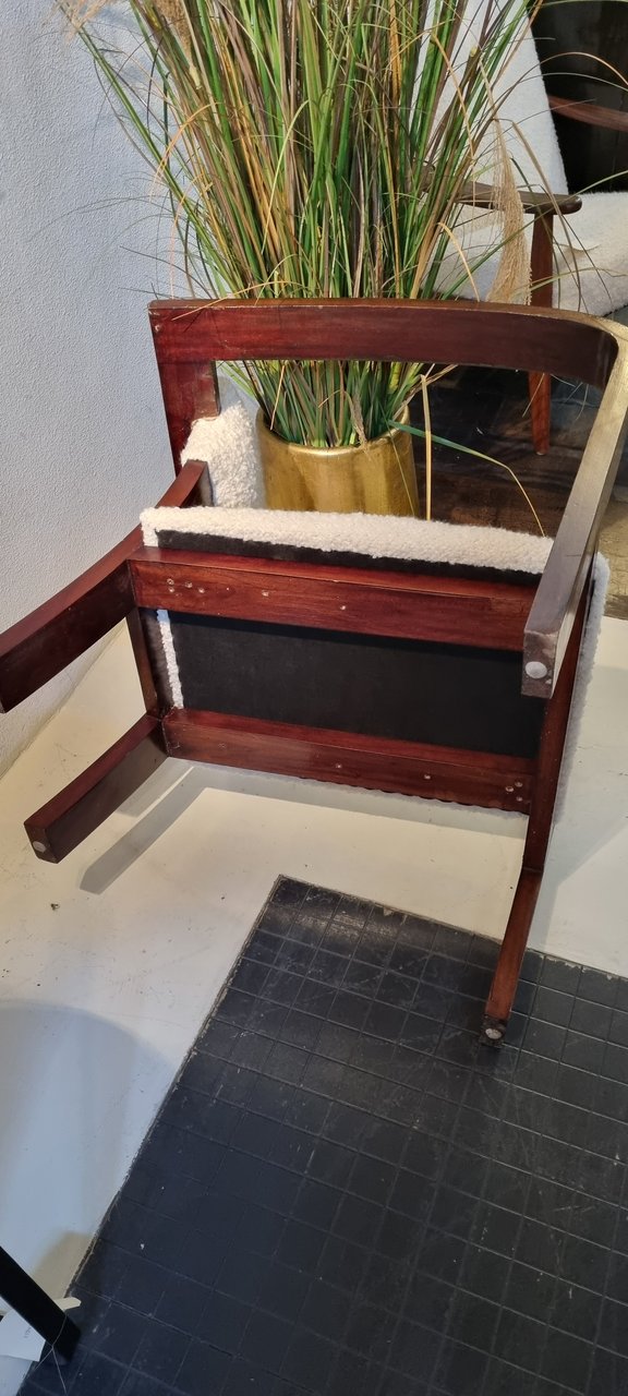 Image 8 of 2x vintage design armchairs