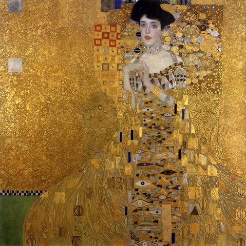 Gustav Klimt - Portrait von Adele Bloch Bauer