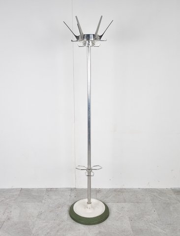 Vintage modernist coat stand by Jacques Adnet, 1950s