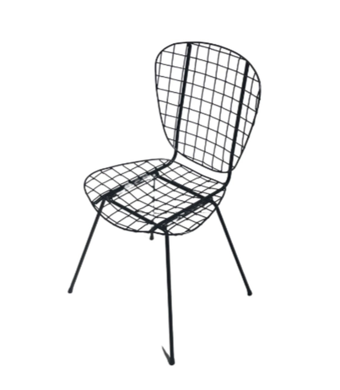 retro wire chair