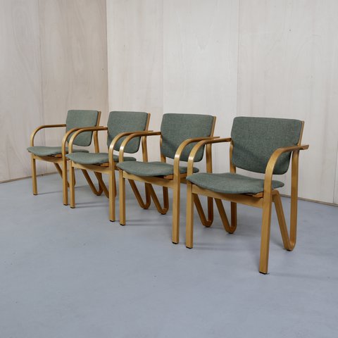 4 x Stuhl im Vintage-Design