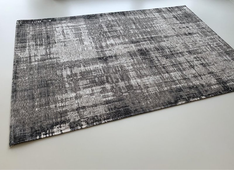 Vloerkleed grijs - bruin 240x160 cm
