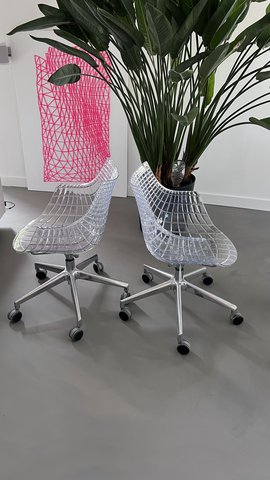 2 Driade Meridiana stoelen