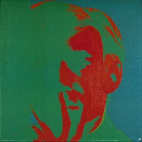 Andy Warhol Zelfportret uit 1993