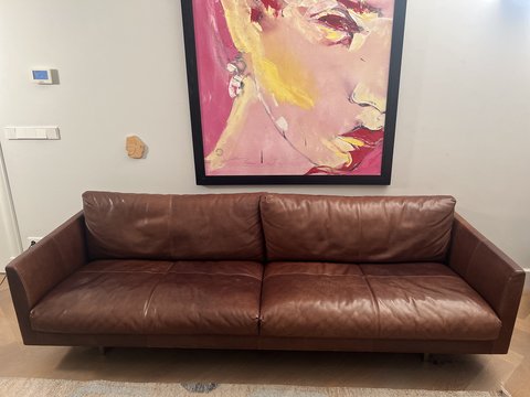 Montis Axel leather sofa