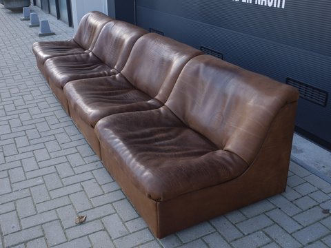 DS46 Modular from de Sede leather sofa