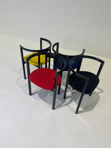 4 Geoffrey Harcourt Artifort stoelen