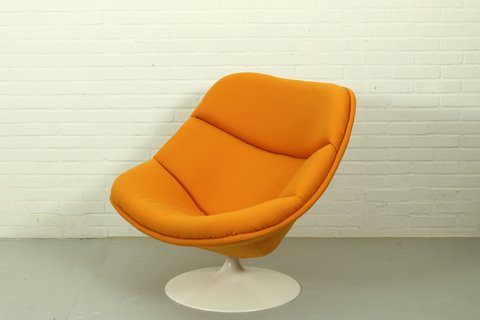 Vintage F557 armchair by Pierre Paulin for Artifort, 1960