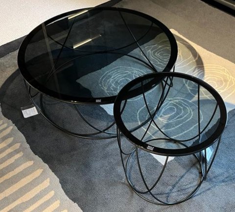 2x Rolf Benz Coffee tables 8770-211