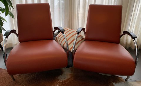 2x Gelderland 5770 fauteuils