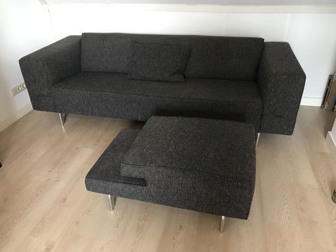 Design on Stock Hopper sofa + ottoman
