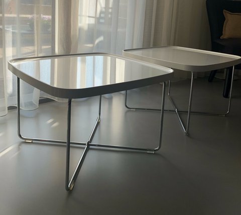 2x Calligaris design side table