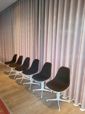 6 x Eames-Stühle