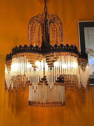 Hollywood Regency vintage hanglamp