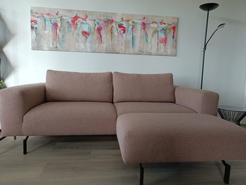 Jame Type Jort 3-seater sofa with ottoman