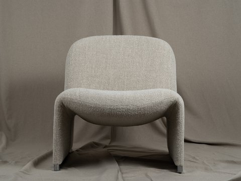 2x Artifort Giancarlo Piretti 'Alky' chairs