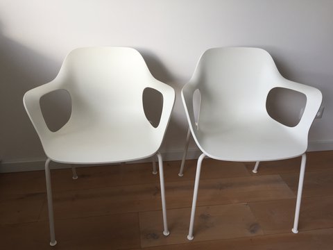 2x Vitra Hal Tubel chair / stoel  by Jasper Morrinson - showmodel stoel