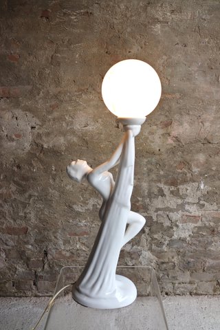 Art-Deco-Kugellampe