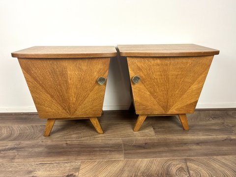 2x Mid Century bedside tables