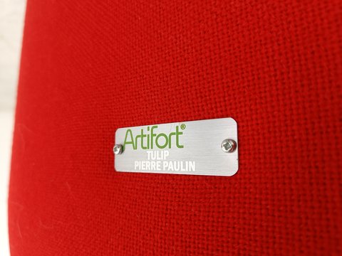 Kleine tulpstoeltjes van Pierre Paulin voor Artifort, jaren 90 - set van 4