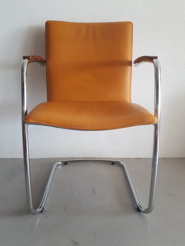 4x Leolux Freyer stoelen