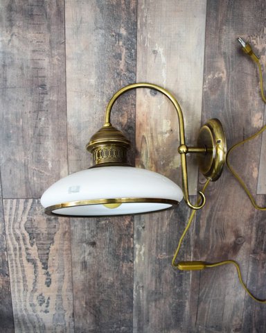 EF Frantzen Vintage Art-deco stijl wandlamp
