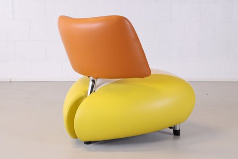 Leolux Pallone Fauteuil yellow
