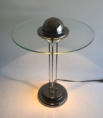 Space age tafellamp/bureaulamp ufo model