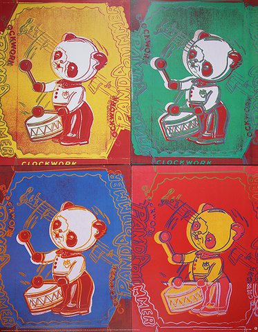 Andy Warhol - Vier Pandas