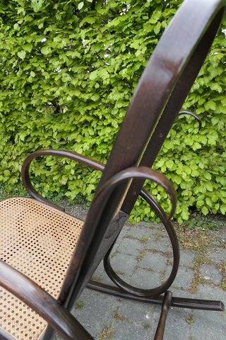 Vintage schommelstoel