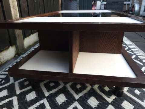 Space age coffetable Wenge