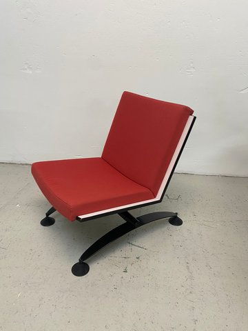 Boonzaaijer and Mazairac chair rood/oranje