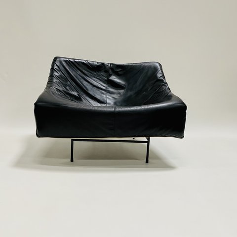 Gerard van den berg black leather Butterfly chair