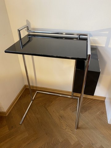 ClassiCon Petite Coiffeuse Table in Black by Eileen Grey