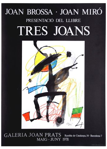 Joan Miro------Tres Joans from 1978